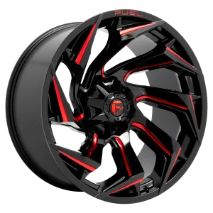 Fuel – D755 REACTION – Black – 20″x9″ 1mm – Summer Wheels – D75520902750
